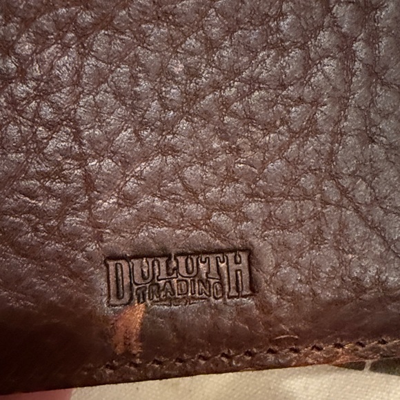 Duluth Trading Co Dark Brown Leather Wallet - Picture 4 of 5